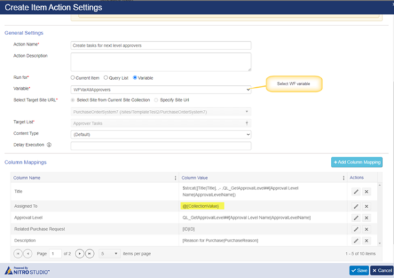 Syntax for Expressions in NITRO Workflows - Crow Canyon Software Support